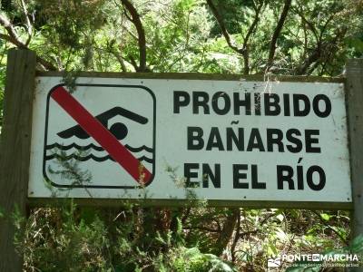 Entre el Puerto y Chorro de Navafría;excursiones guadalajara ruta por patones plano de la pedriza